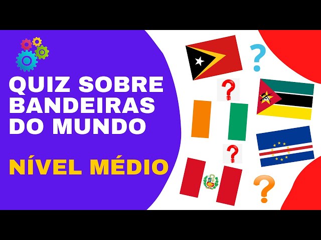 Adivinha o país pela Bandeira, Quiz sobre Bandeiras